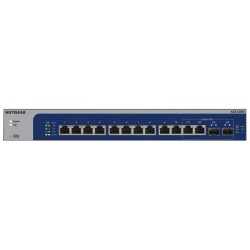 NETGEAR 12-Port Ethernet Smart Managed Switch (XS512EM) [10-Gigabit/Multi-Gigabit, 2x SFP+ Port]